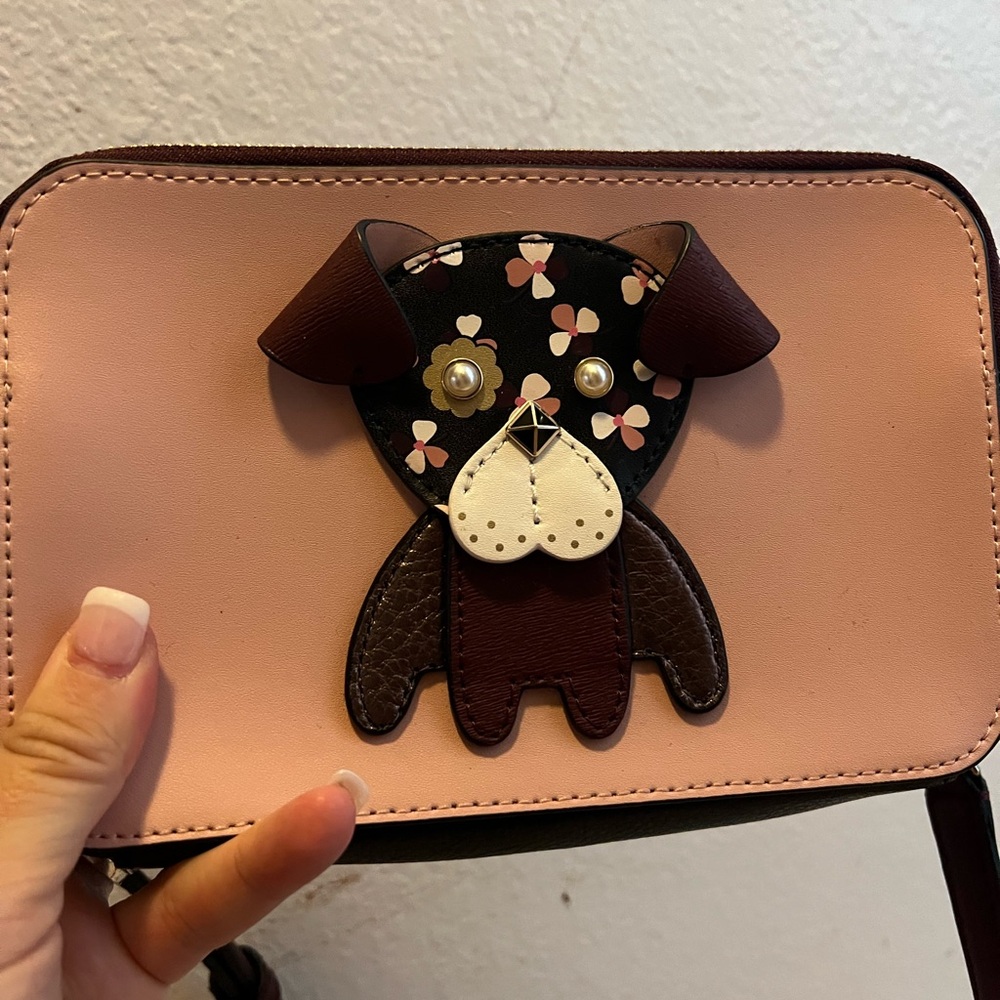 Kate spade bulldog purse